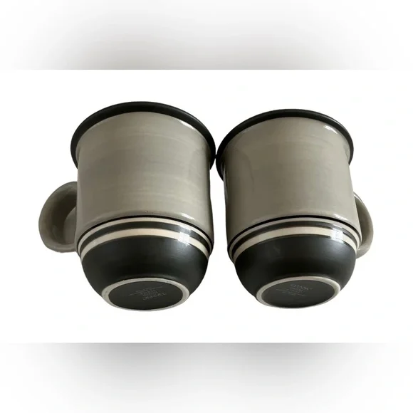 Set of 2 Vintage 12 Ounce Dansk Stacking Mugs - Picture 5 of 6